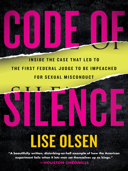 Title details for Code of Silence by Lise Olsen - Available